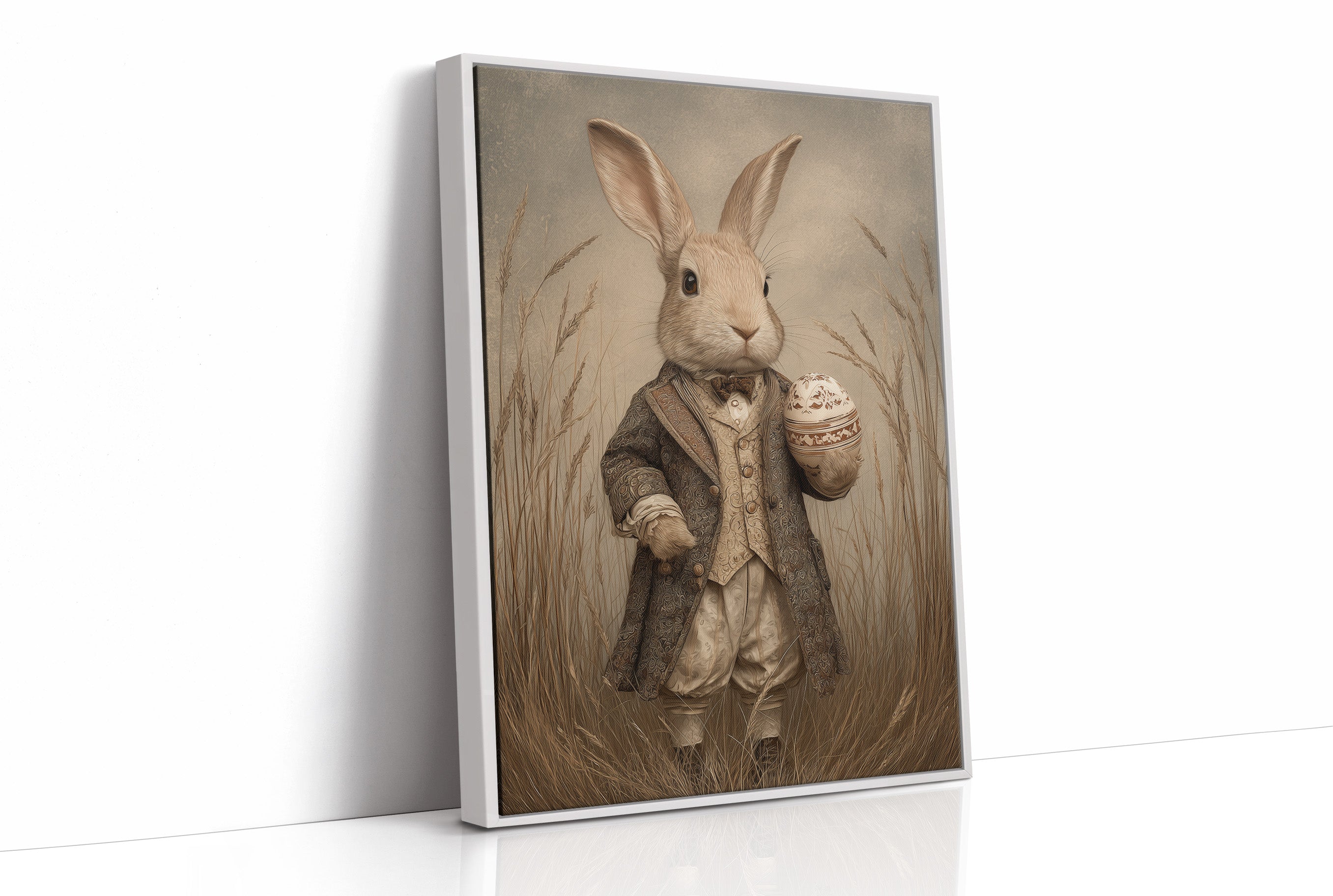 Gentleman Hare With Antique Treasure