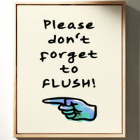 Gentle Reminders Keep Bathrooms Fresh