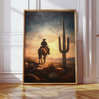 Cowboy Horizon at Sunrise