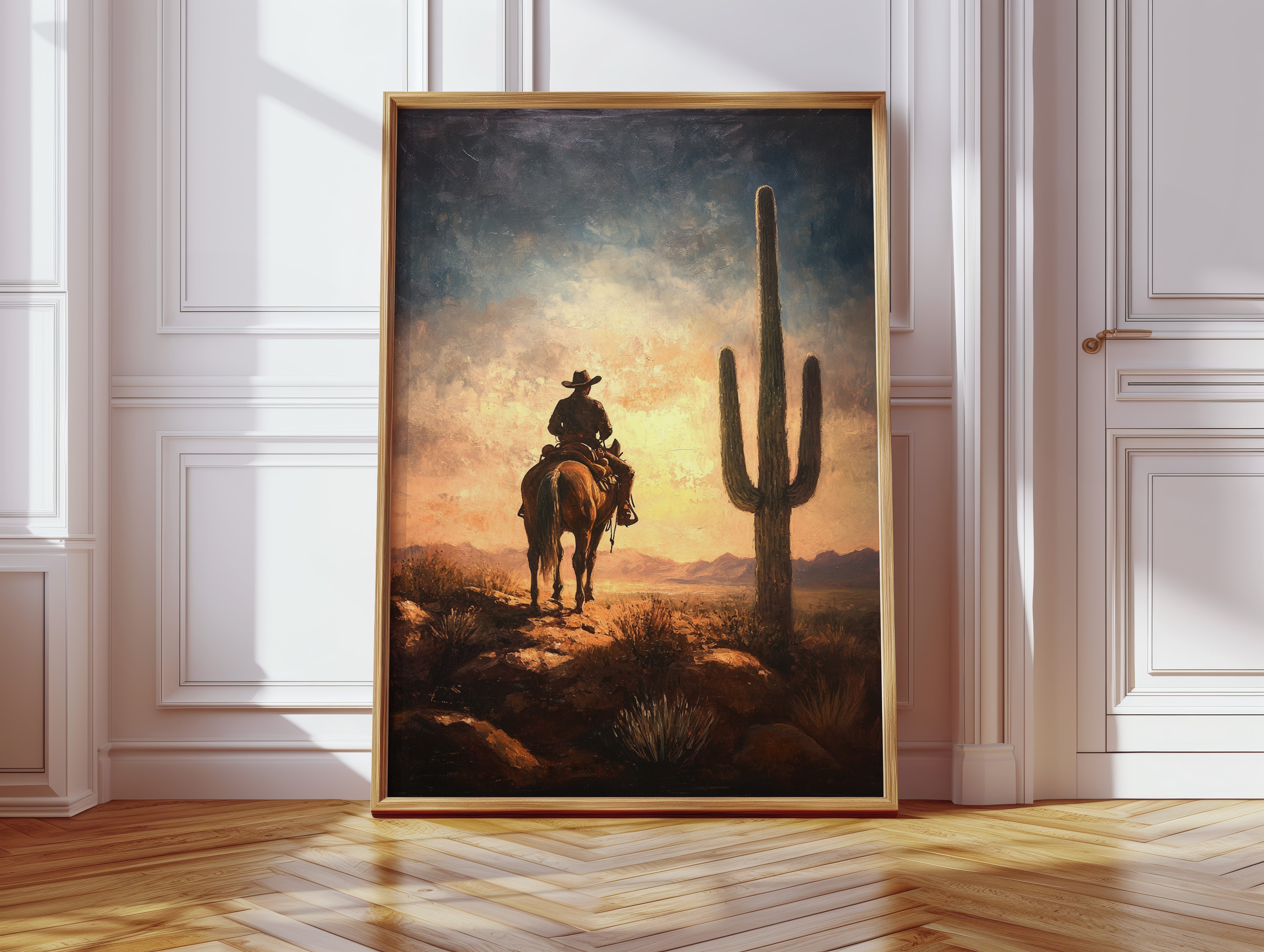 Cowboy Horizon at Sunrise