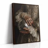 Pearls Meet Midnight's Gleaming Ball