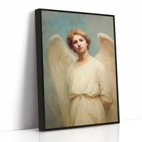 Celestial Guardian in Azure Stillness