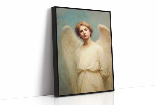 Celestial Guardian in Azure Stillness