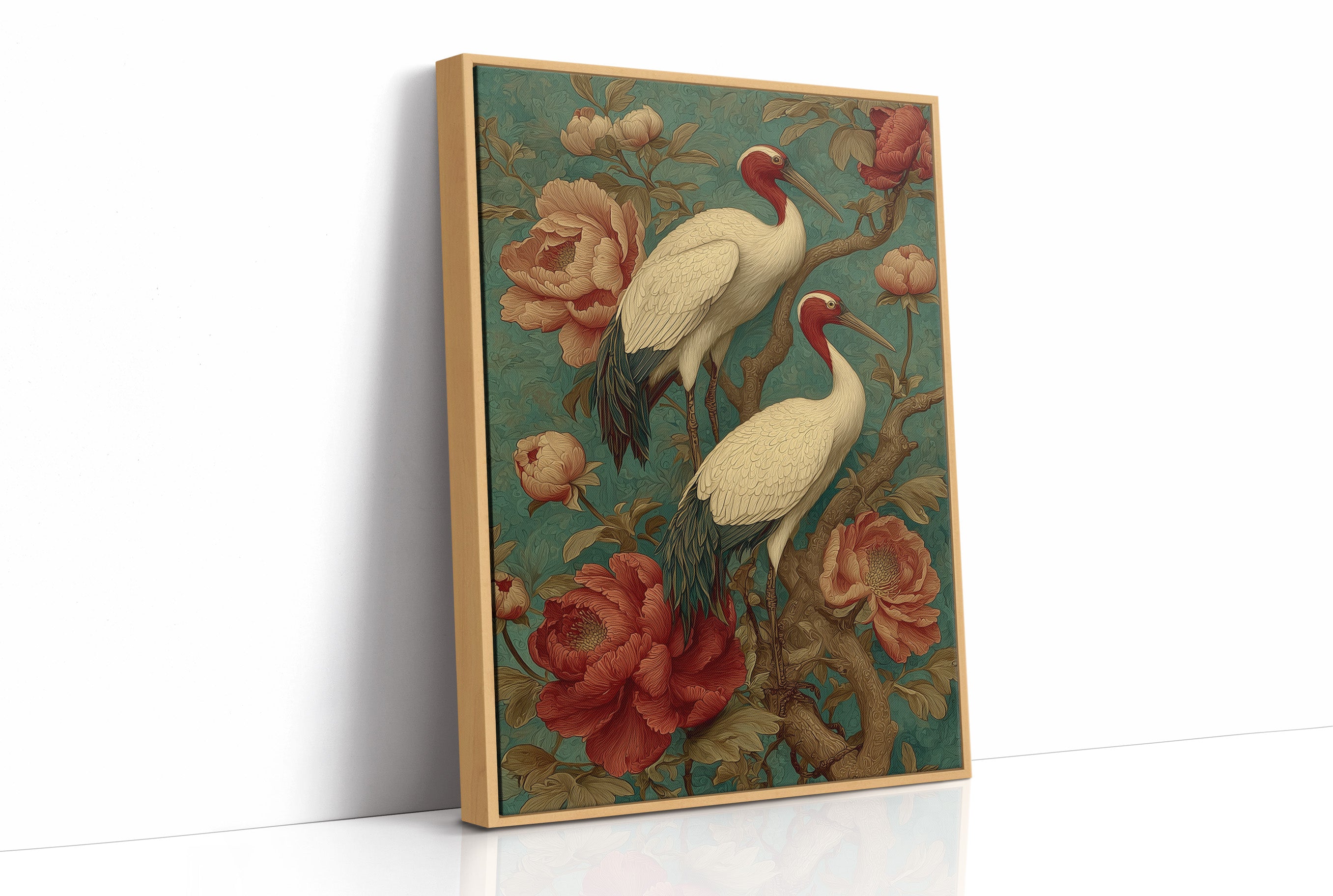 They Perched Where the Peonies Bloom