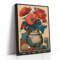 Poppies and Hedgehog