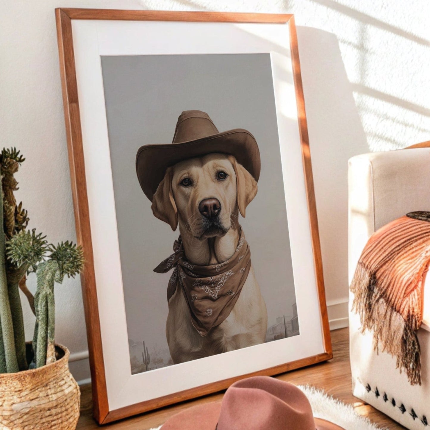 Ranch Dog Wears Grandpa's Old Bandana