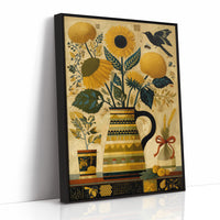 Sunflowers and Wheat