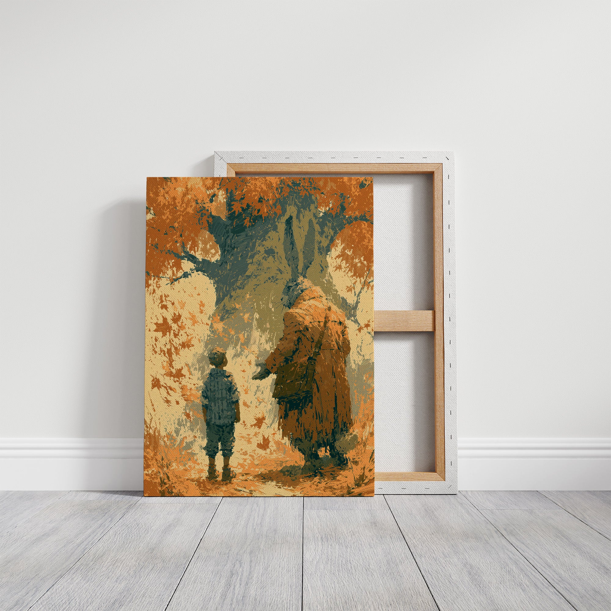 An Offered Hand, An Amber Wood