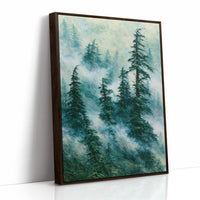Rain Through the Evergreen Canopy