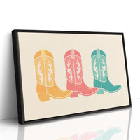 Pastel Boots March Forward Together