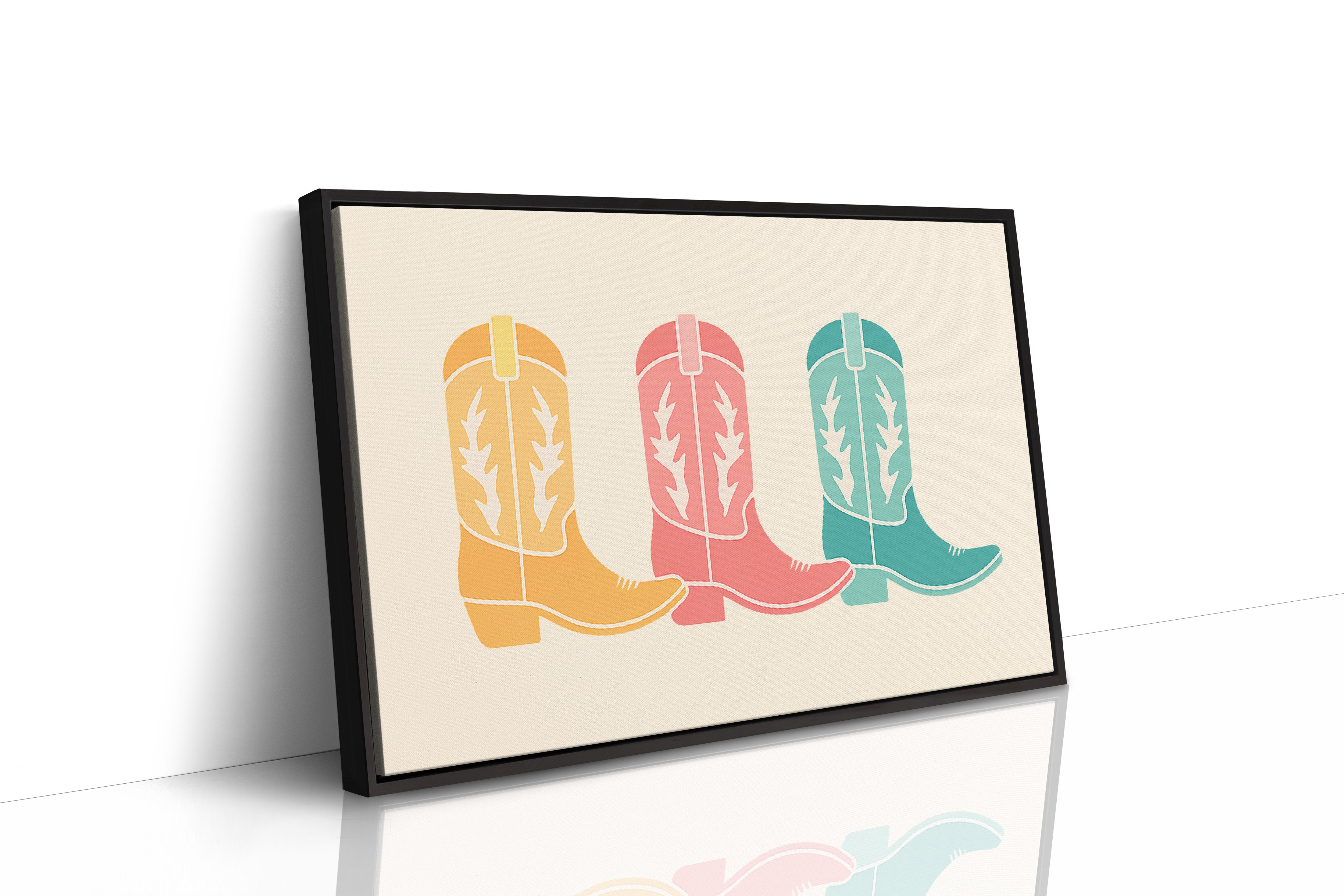 Pastel Boots March Forward Together