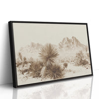 Yucca Blooms Pierce Desert Dawn