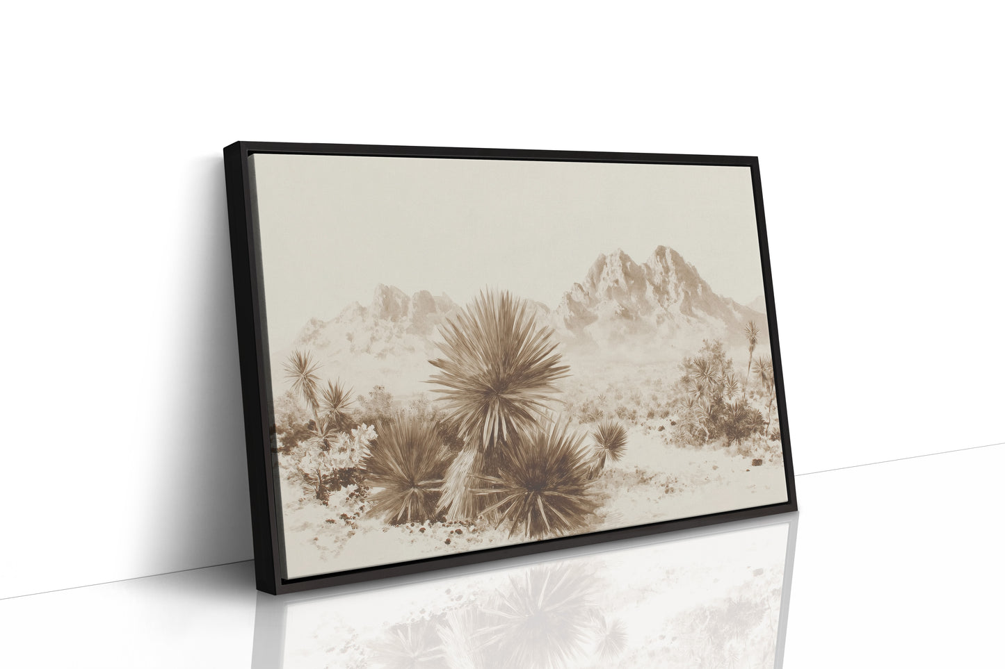 Yucca Blooms Pierce Desert Dawn