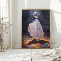 Spectral Dance Beneath Glittering Light