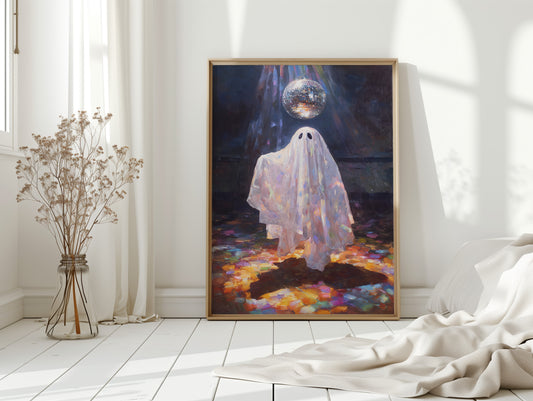 Spectral Dance Beneath Glittering Light