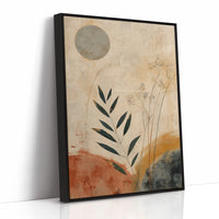 Moonlit Leaves Dance In Terra Cotta