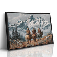 Three Riders Face Winter's Crown