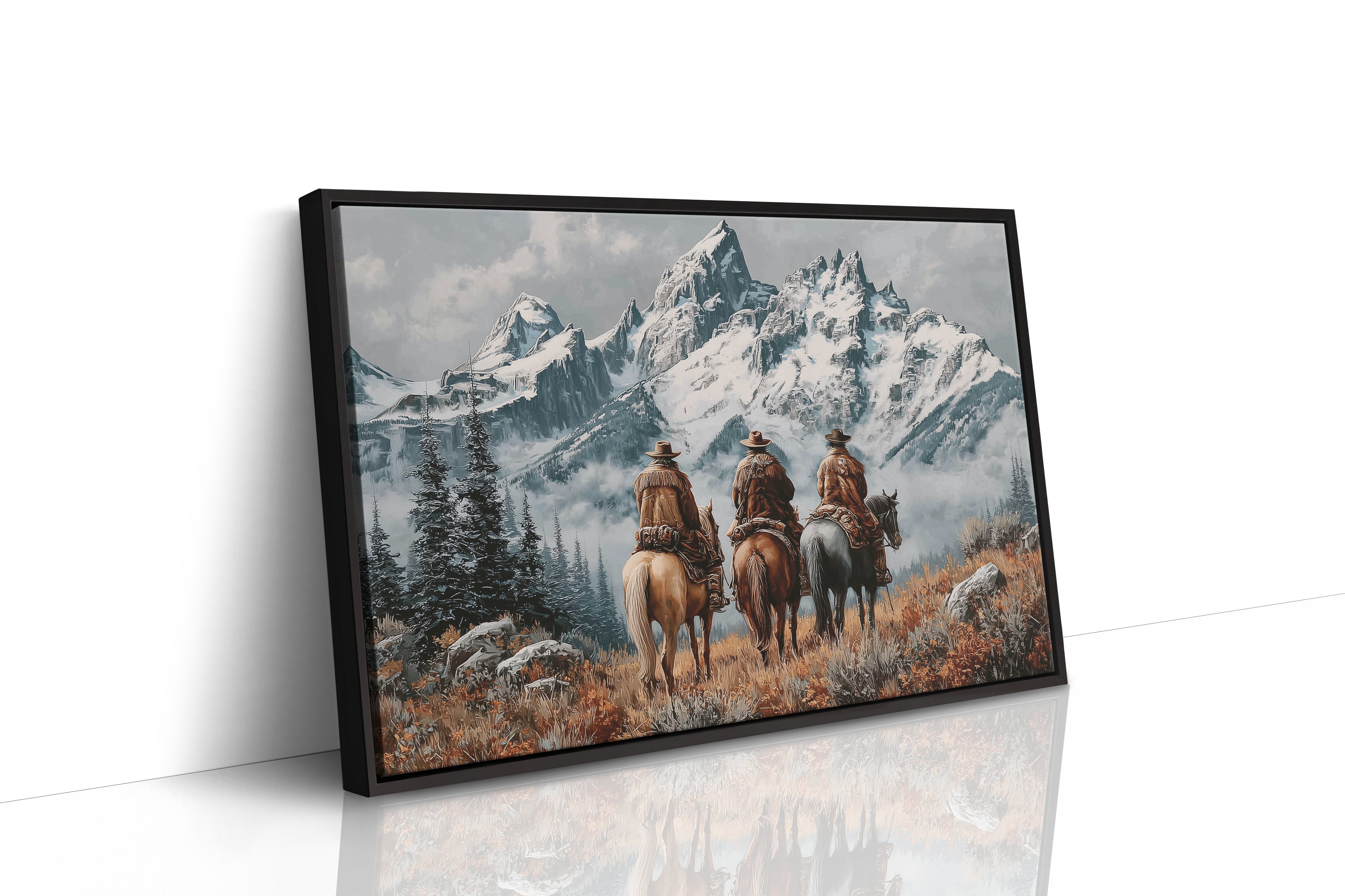 Three Riders Face Winter's Crown