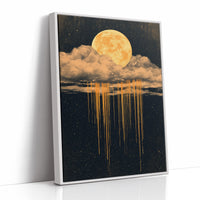 Moonlight Bleeds Through Clouds