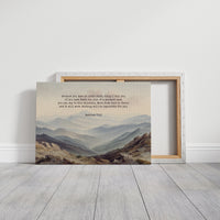 Faith Moves Mountains Into Mist