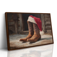 Rustic Holiday: Cowboy Boots Meet Christmas Spirit