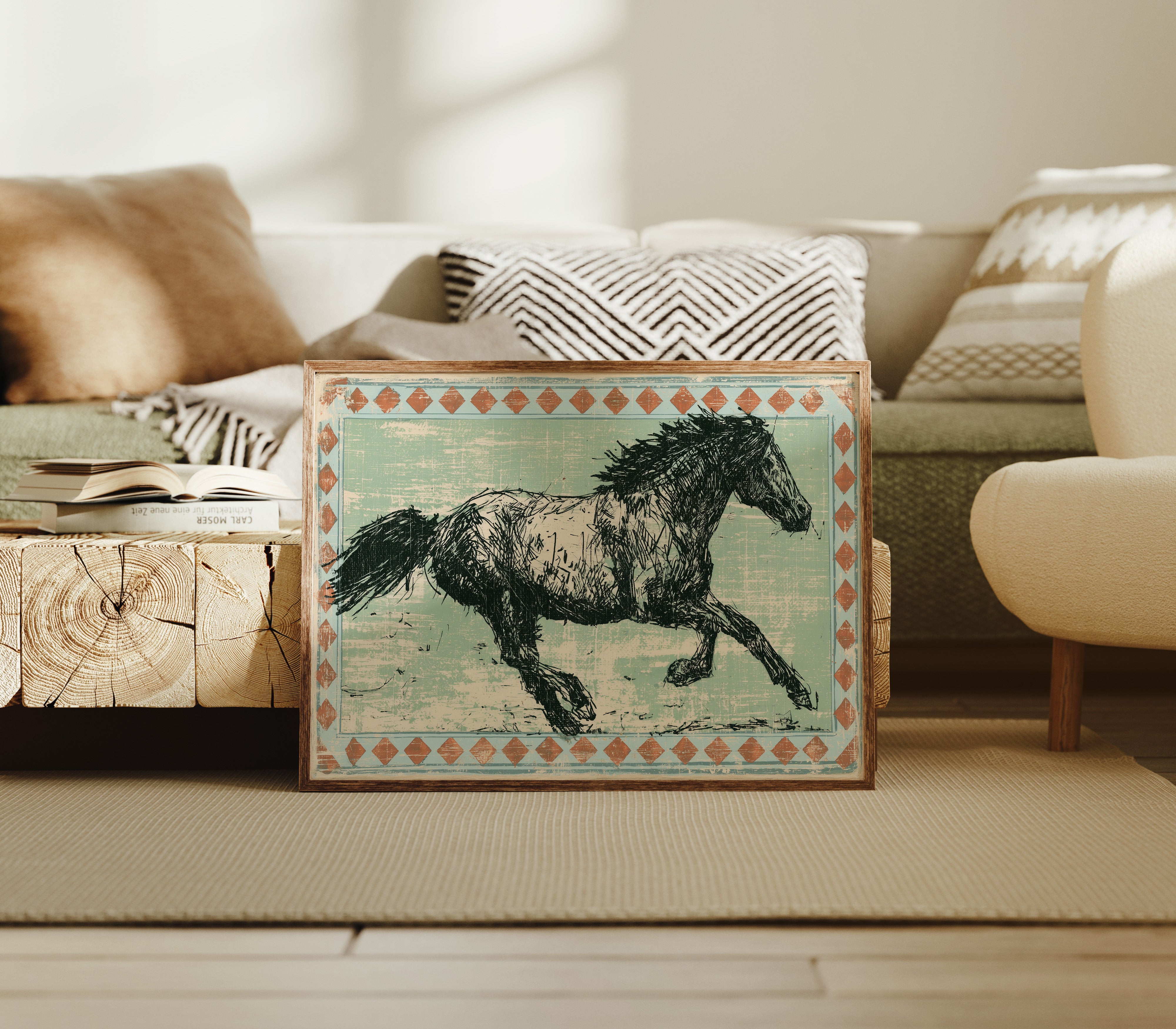 Motion in Sagebrush Green
