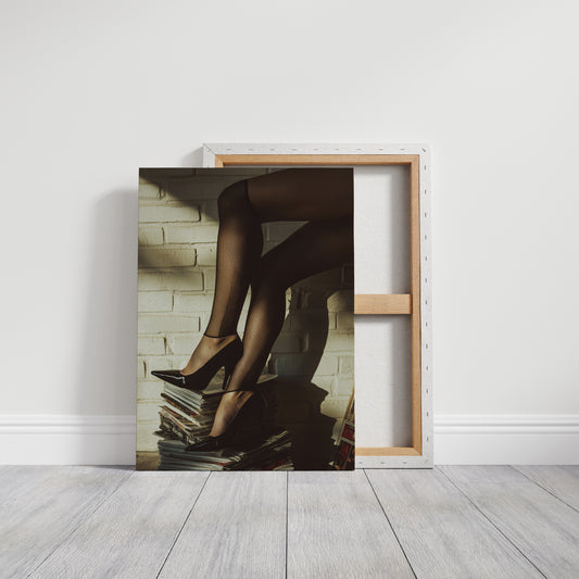 Vinyl Stacks and Velvet Legs