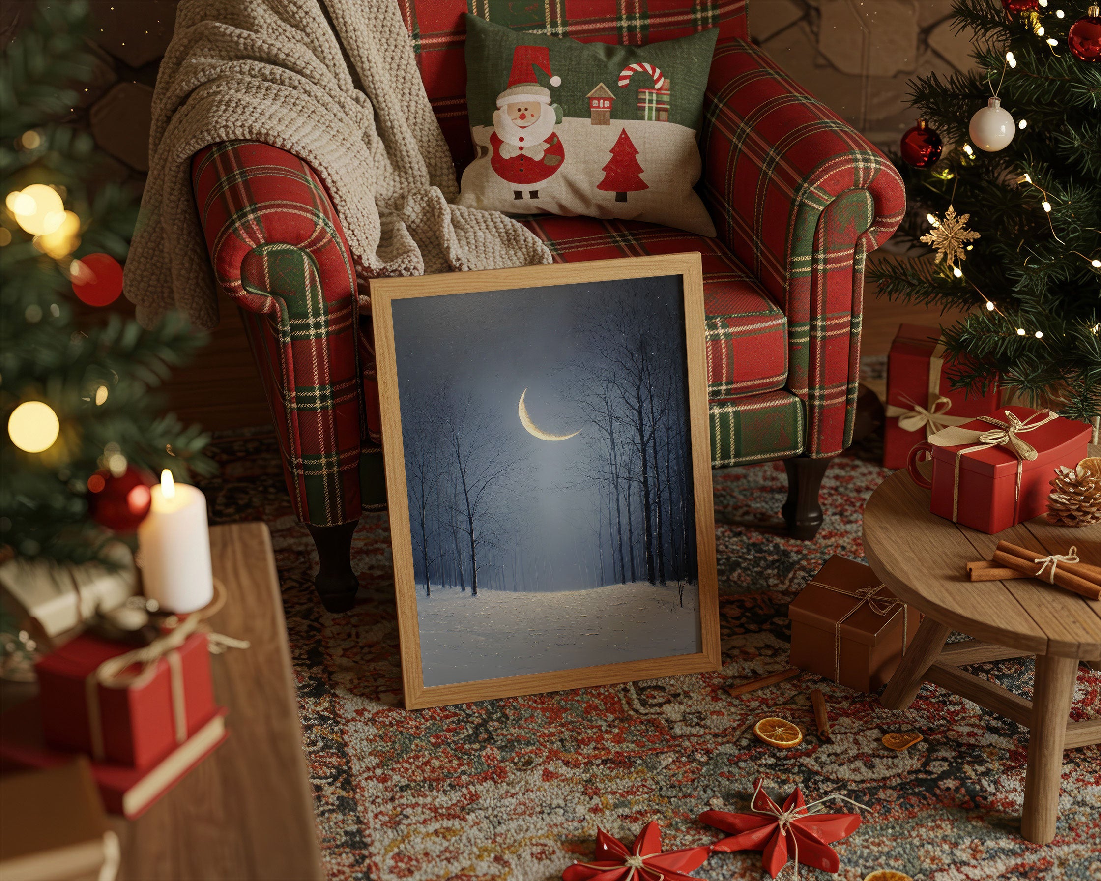 Crescent Moon Leads December Home