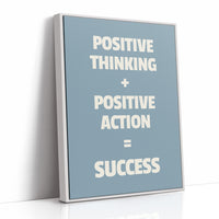 Positive Thinking Positive Action Success