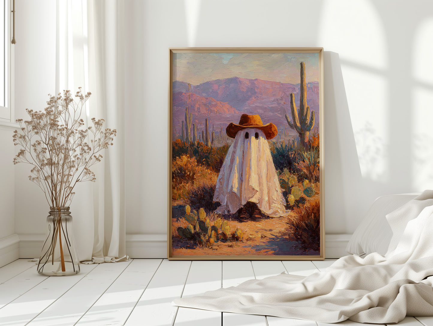 A Cowboy's Playful Mirage