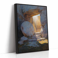 Empty Tomb Bathes in Resurrection Light