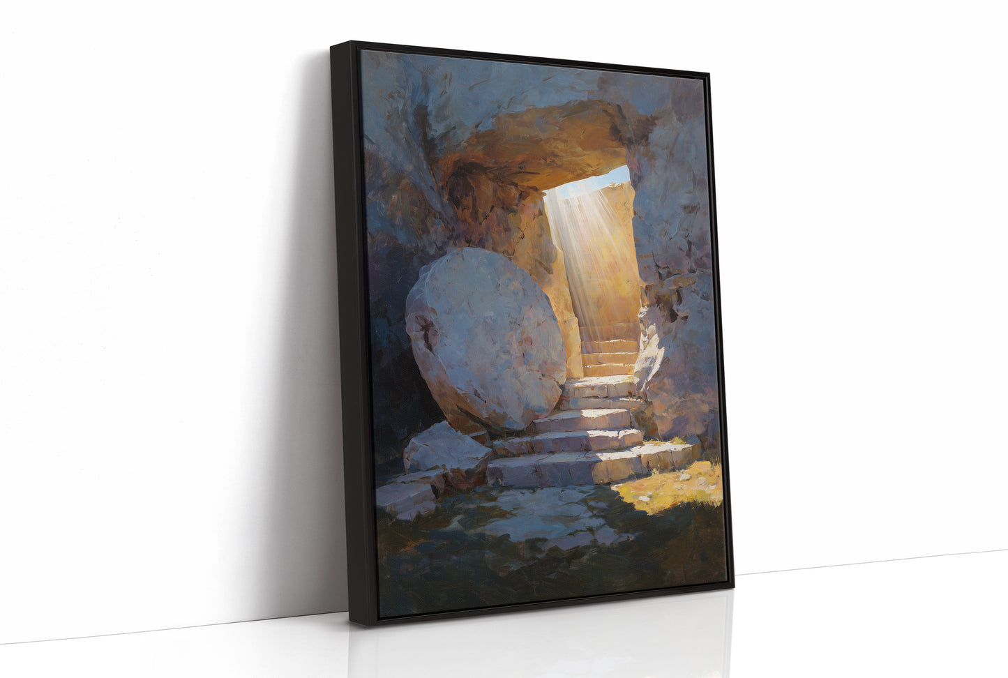 Empty Tomb Bathes in Resurrection Light
