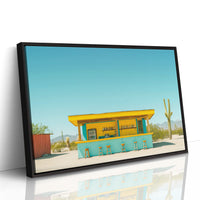 Turquoise Oasis Waits For Travelers