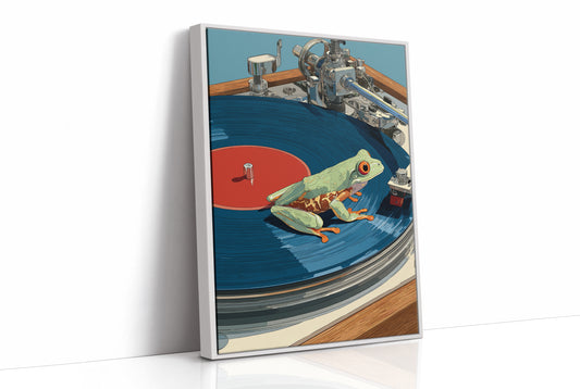 He Only Listens to Vinyl