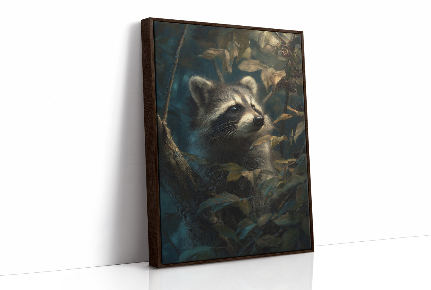 Twilight Scout Among Autumn Leaves