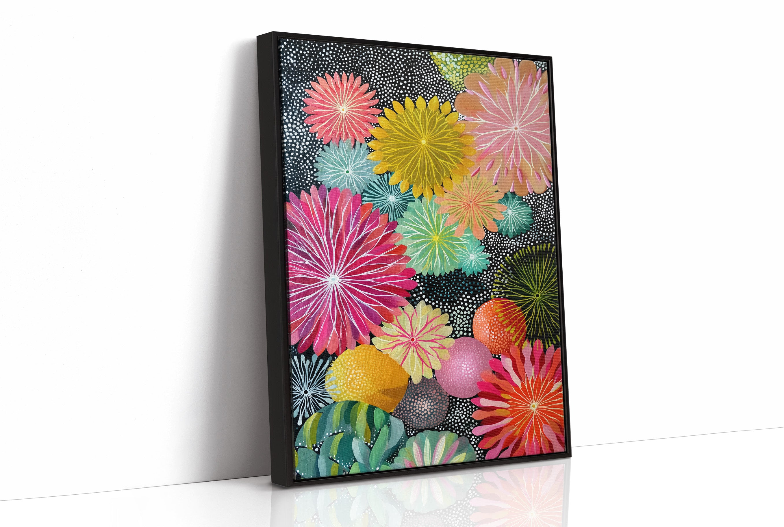 Starbursts Dance In Rainbow Gardens