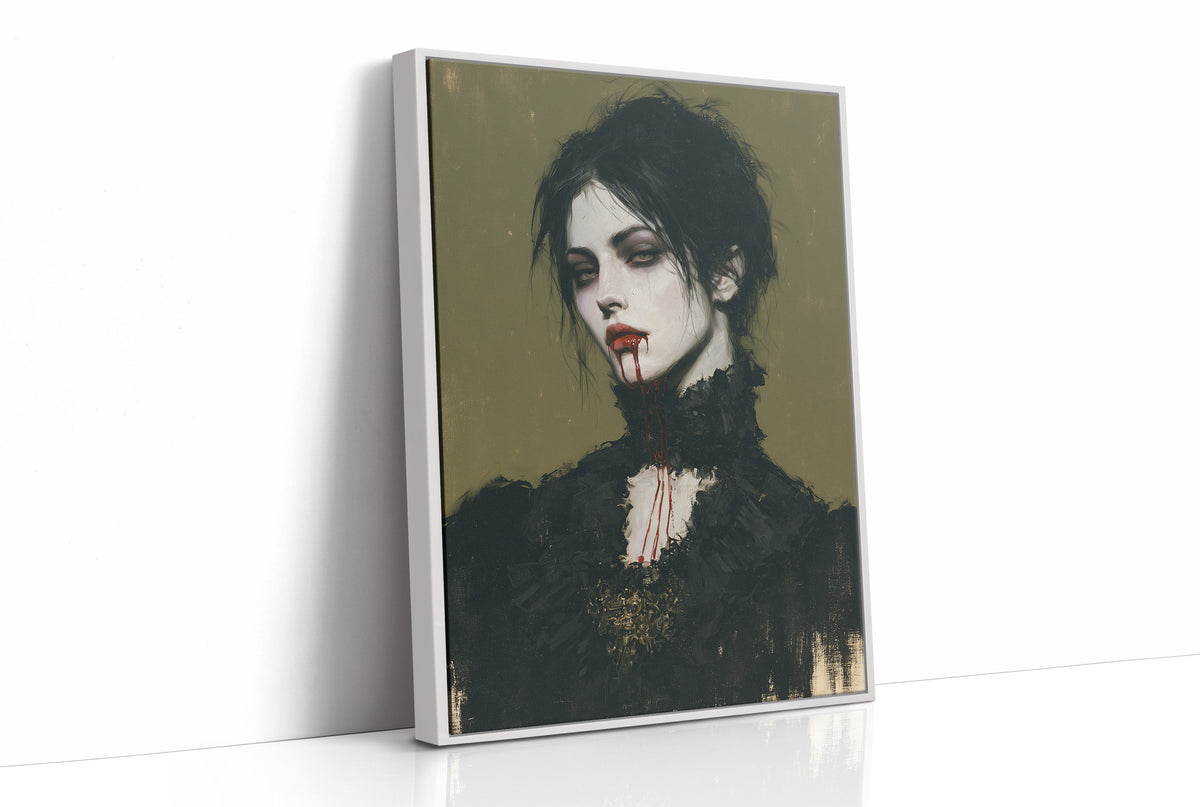 Blood on Porcelain Skin