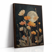 Moonlit Poppies Reach For Stars