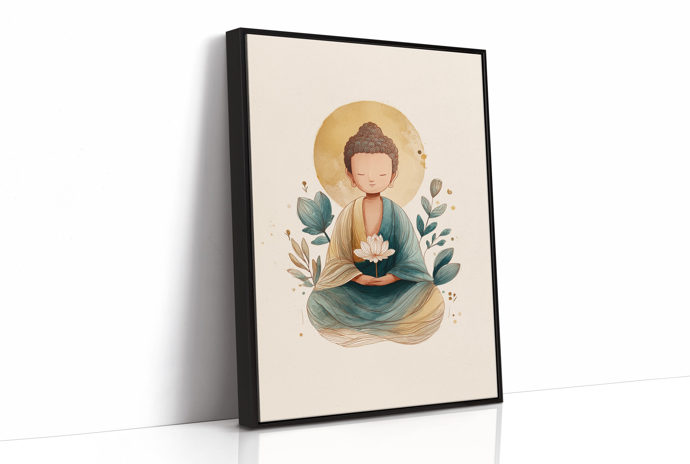 Stillness Beneath the Lotus