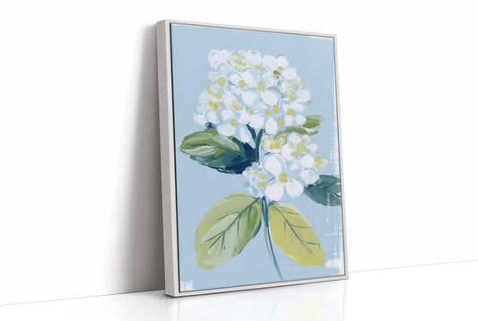 Hydrangea Against Sky Blue