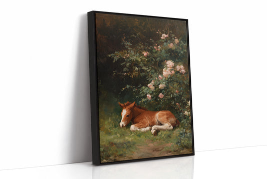 Resting Beneath the Roses