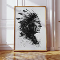 Spirit of the Plains in Ink