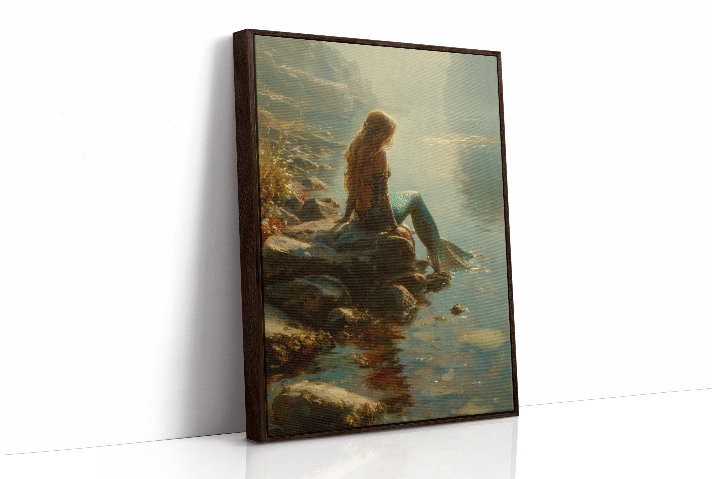 Shoreline Secrets At Golden Hour