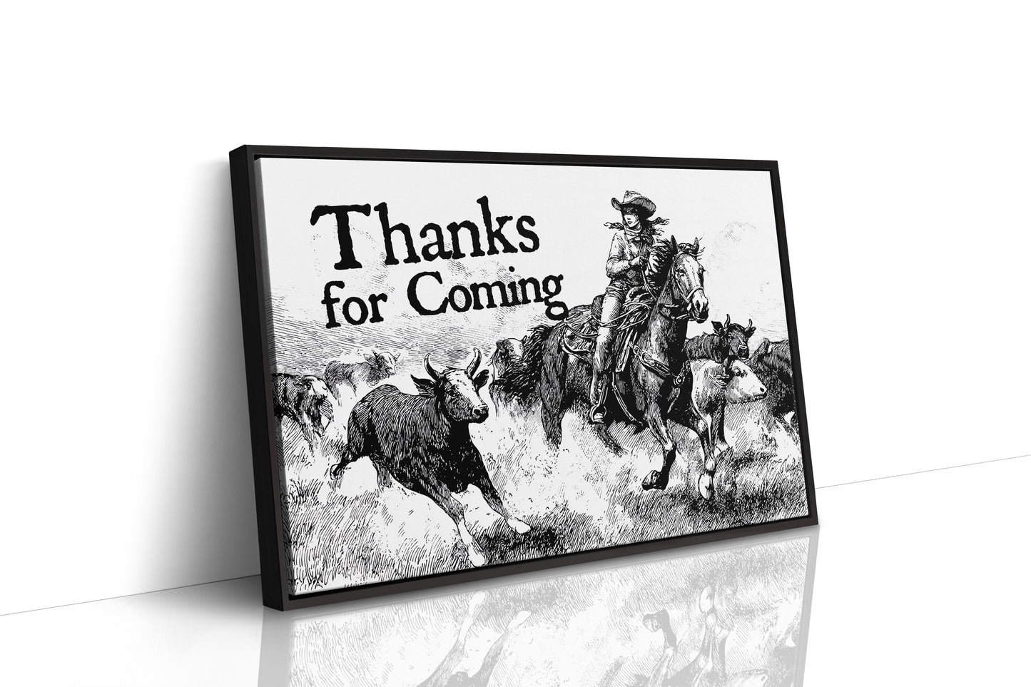 Cattle Drive's Bold Welcome