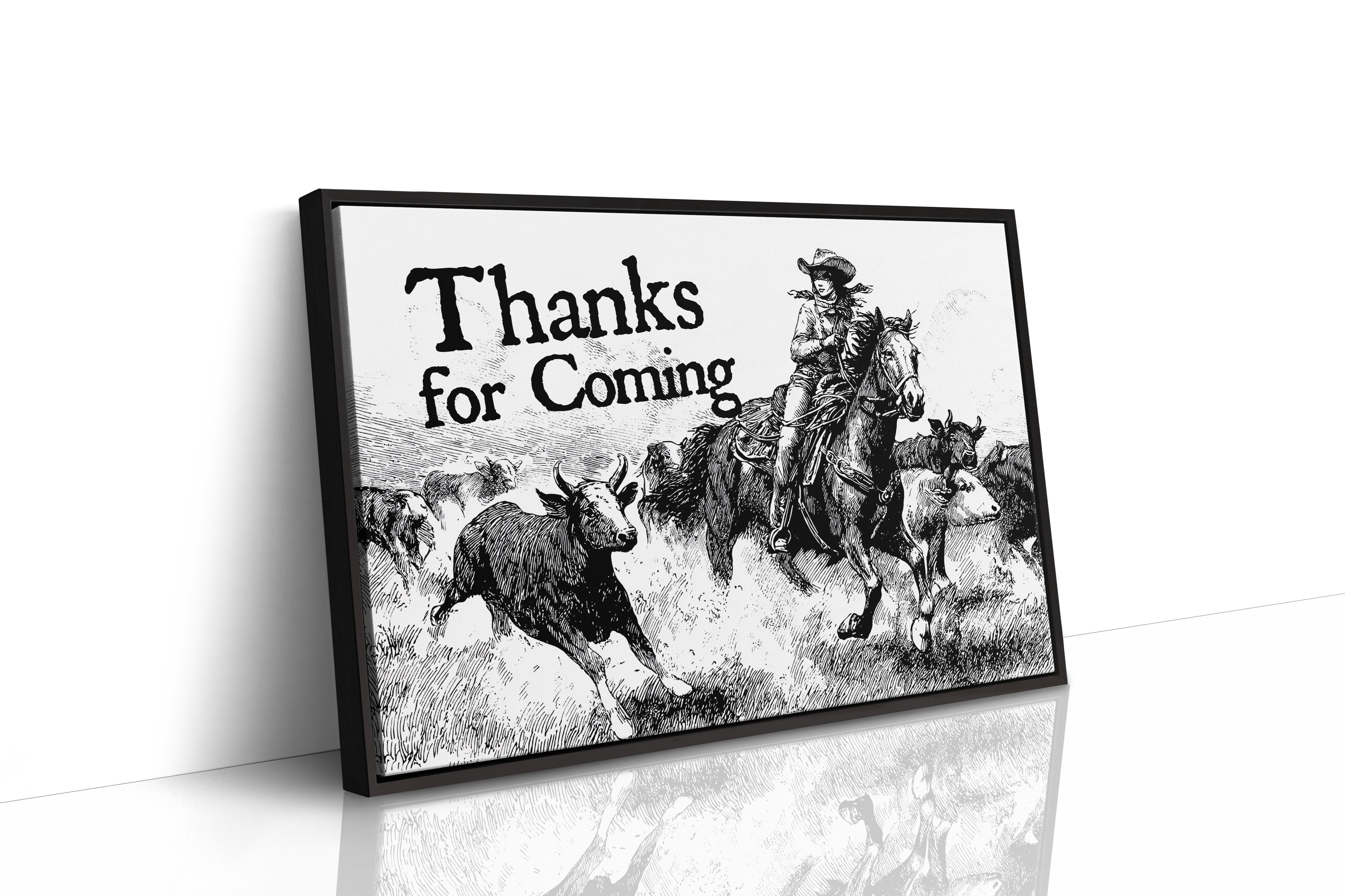 Cattle Drive's Bold Welcome