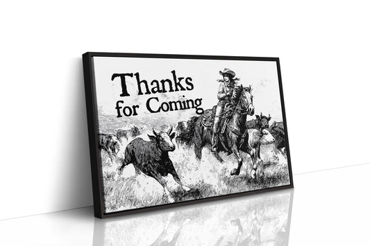 Cattle Drive's Bold Welcome