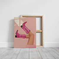 Pink Boots Paint Summer Stories