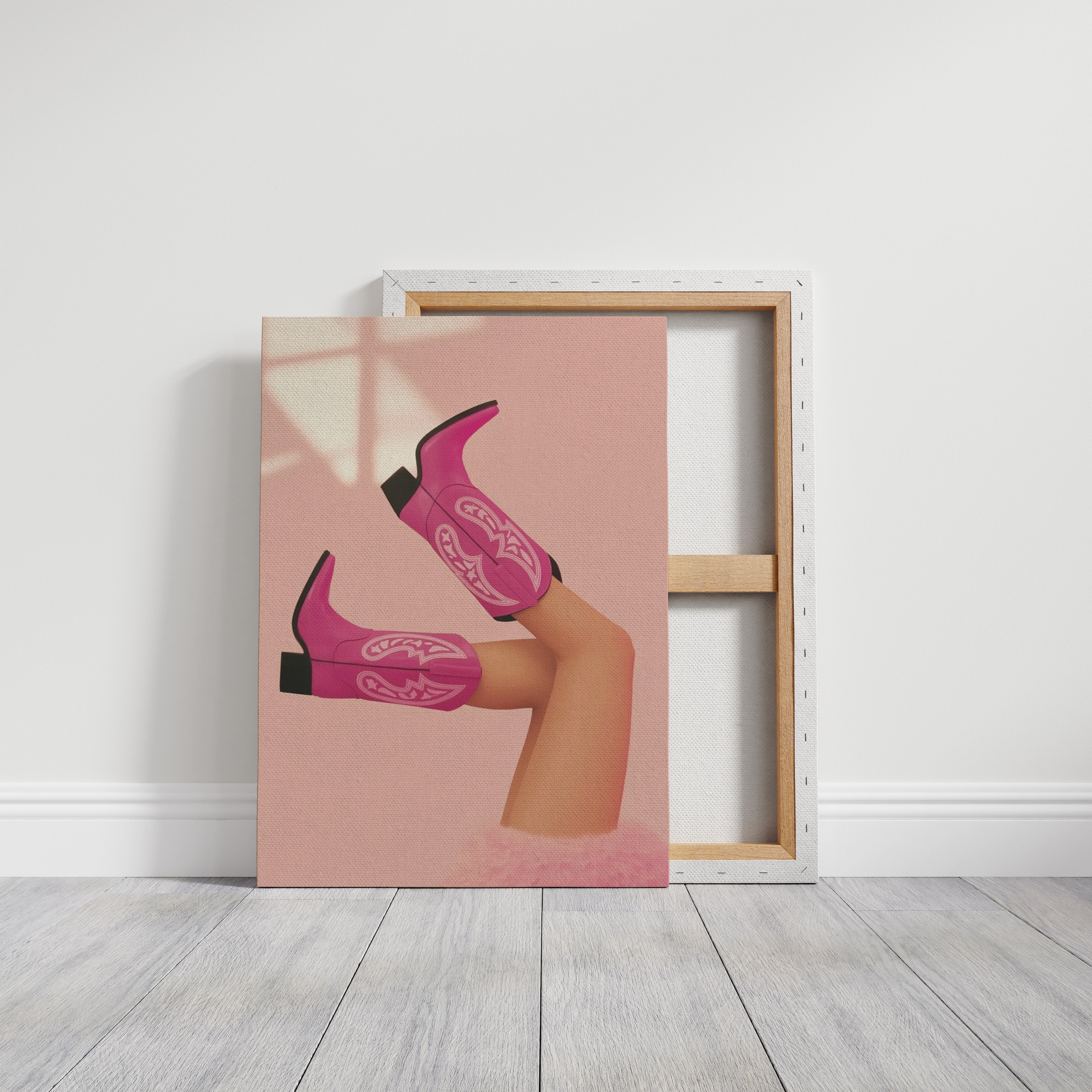Pink Boots Paint Summer Stories