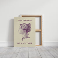 Everything Is Figureoutable Vintage Mind Quote Print