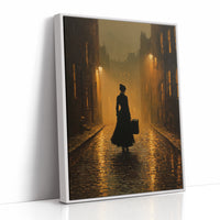 Cobblestone Journey By Gaslight